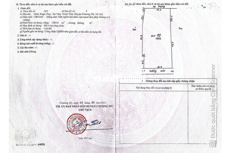 SIÊU PHẨM ĐẤT TRUNG TÂM THỦY XUÂN TIÊN – CHƯƠNG MỸ – HÀ NỘI