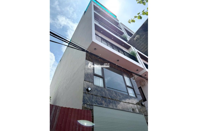 Bán nhà Đàm Quang Trung 40m 6 tầng MT4.9m thang máy, lô góc hơn 9 tỷ