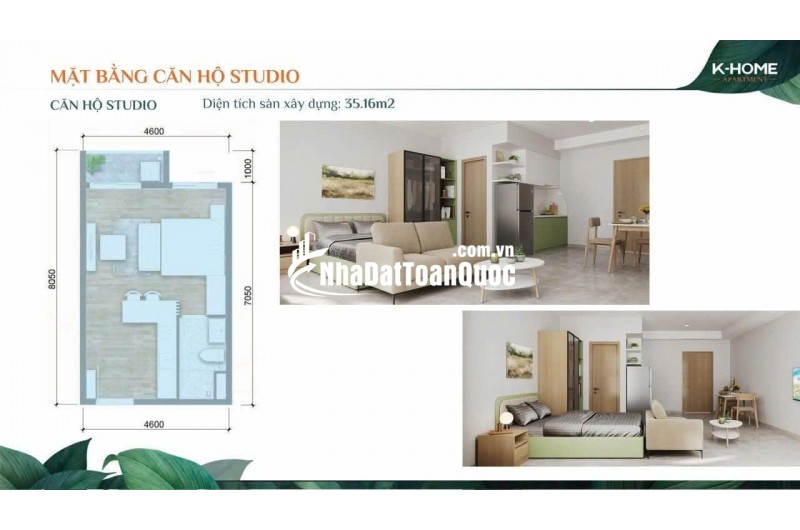CĂN HỘ K-HOME NẰM NGAY TRUNG TÂM HÀNH CHÍNH BÌNH DƯƠNG, CHỈ 778TR/ CĂN 1PN - THANH THOÁN ĐƠN GIẢN, PHÁP LÝ RÕ RÀNG