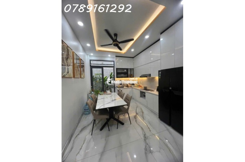 HẺM XE HƠI - NƠ TRANG LONG - P13 - 60M2 - 4 TẦNG - 4PN - SỔ VUÔNG - HOÀN CÔNG - TẶNG NỘI THẤT -  8TỶ 6