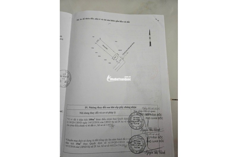 BÁN NHÀ TẠI DĨ AN BÌNH DƯƠNG, 160,9M2 (1 TRỆT 1 LẦU) SẴN SHR CHỈ 4.87 TỶ. LH:0933224374.