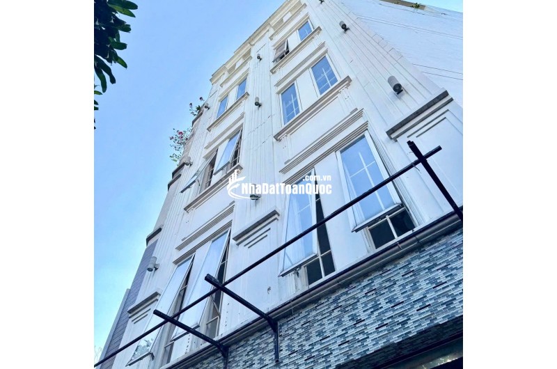 35 Triệu: thuê nguyên căn Quận 1 TRẦN KHÁNH DƯ- xe hơi trong nhà- 5m Ngang 5 tầng nhiều cửa sổ lớn