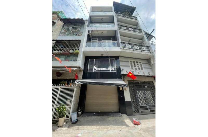 HẺM XE TẢI - PHẠM VĂN ĐỒNG , BÌNH THẠNH ,  XE HƠI NGỦ TRONG NHÀ-NHÀ MỚI 5 TẦNG 8.5 TỶ