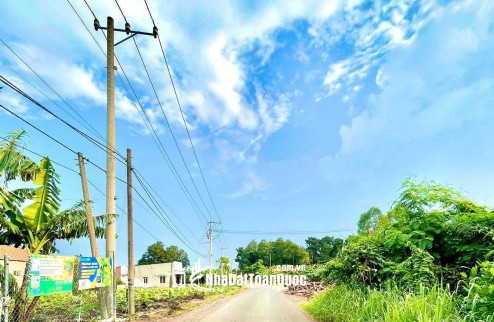  Bán gấp đất 160 triệu mặt tiền nhựa 8m, gần KCN, thổ cư 100m²