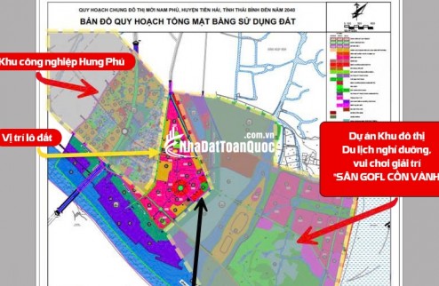 Chính chủ bán gấp 120m² đất tại NAM PHÚ – TIỀN HẢI, THÁI BÌNH giá hấp dẫn