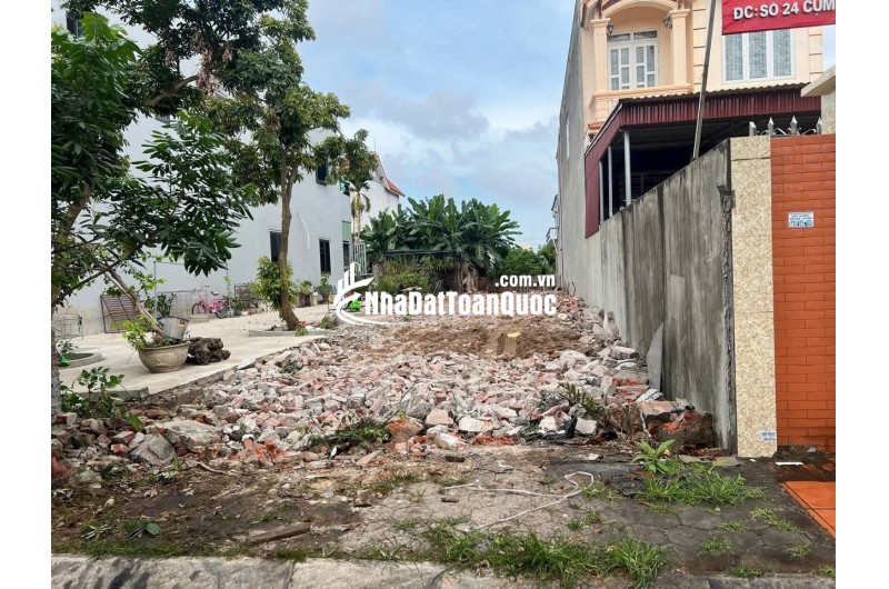 23 tr / m2– 175m2 Hải Thành Dương Kinh Zalo 0567222555