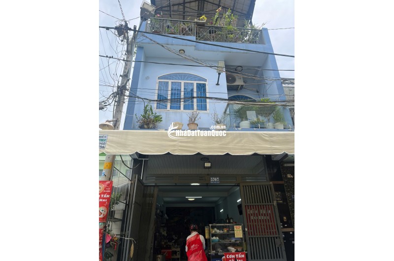 Cần bán nhà MT hẻm 8m Bình Long 95,2m giá 11,99 tỷ