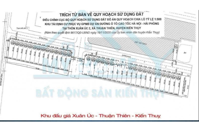 1.5x tỷ - 104m2 đất đấu giá Xuân Úc 2 Thuận Thiên Zalo 0567222555