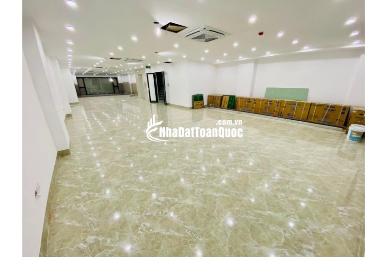 Bán nhà Văn phòng mặt phố Vương Thừa Vũ, mới đẹp, 105m, 9 tầng, thang máy, mặt tiền 6m chỉ 57,8 tỷ