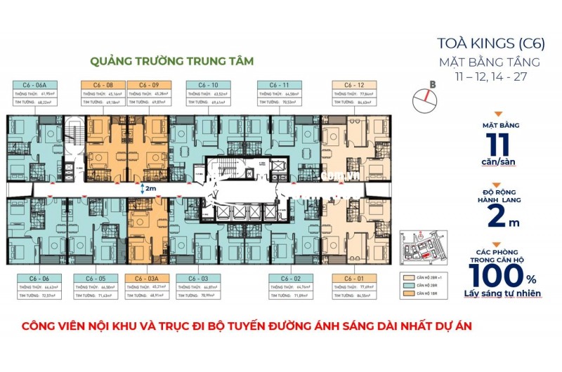 CK 15% cho 50 KH đầu tiên kèm quà tặng 100tr khi đến với Capital Square trước 22/9