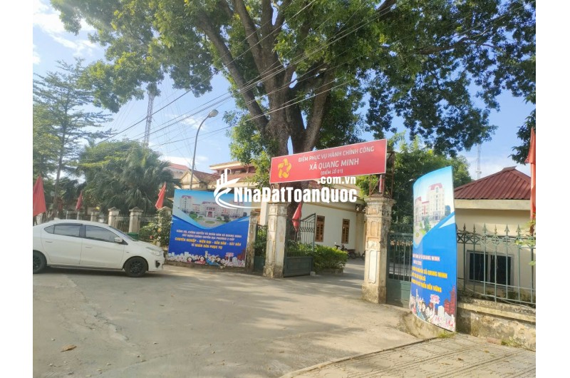 B.á.n đất đấu giá tổ 3 (Giai Lạc), xã Quang Minh, HN, DT80m, MT5m, vỉa hè, ôtô, g.i.á đầu tư 4.xtỷ, Lh 0869344682