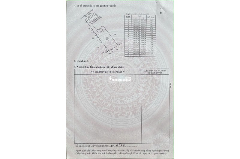 Bán lô đất thổ lúa làm nhà vườn giá 1,65 tỷ