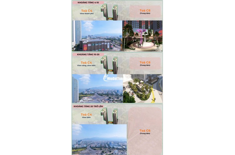 Căn hộ 1 phòng ngủ tại dự án Capital Square Đà Nẵng – Tòa C6 Kings Place