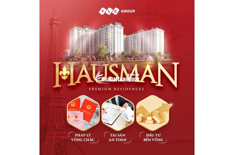 Căn ngoại giao tầng đẹp tại Hausman Premium Residences Đại Mỗ