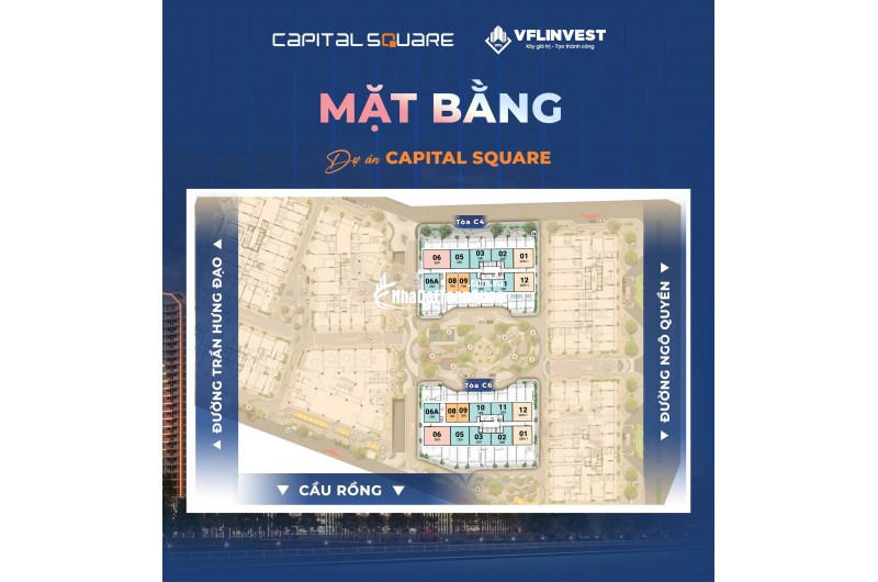 Bán căn hộ 1PN dự án Capital Square - Trung tâm thành phố Đà Nẵng