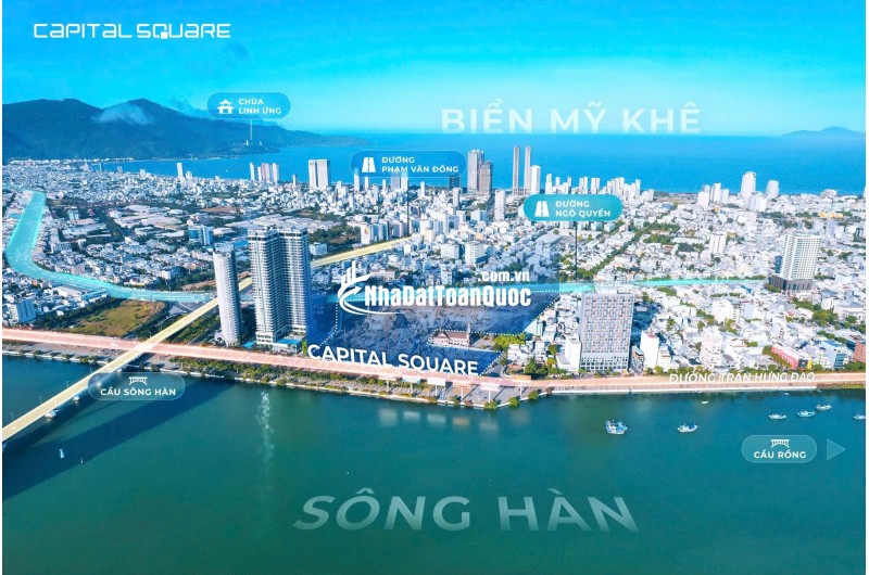 Căn hộ 1 phòng ngủ tại dự án Capital Square Đà Nẵng – Tòa C6 Kings Place
