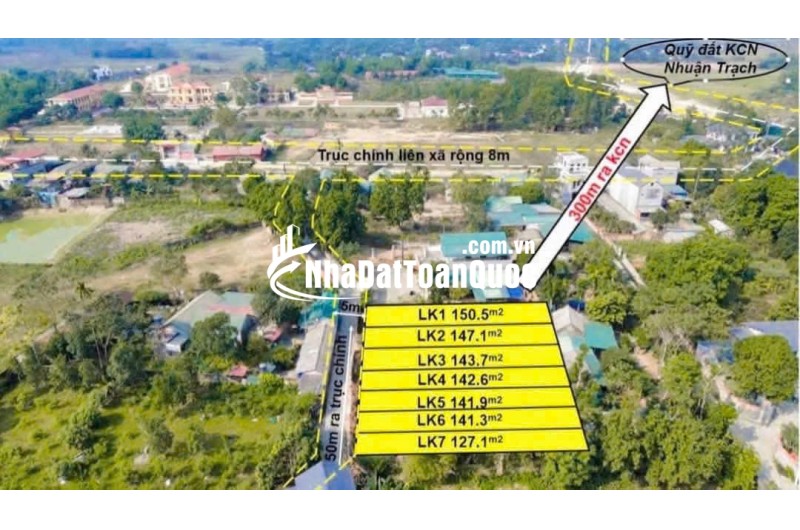 Chính Chủ Gửi Bán 144 m 50 thổ cư  chỉ 1, x tỷ 
Nhuận Trạch Lương Sơn -HB (PHÚ THỌ MỚI)