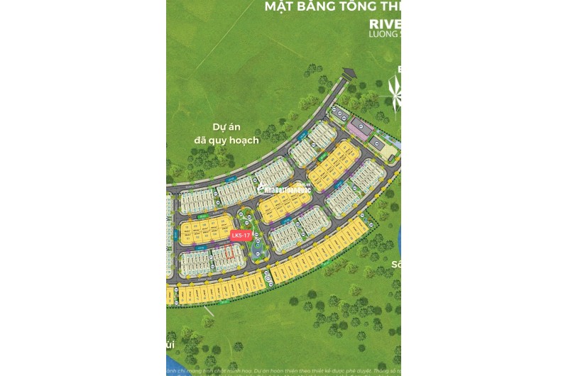 Đỉnh cao vị trí – lô liền kề cạnh công viên trung tâm Riverview Lương Sơn

 – LK5-17