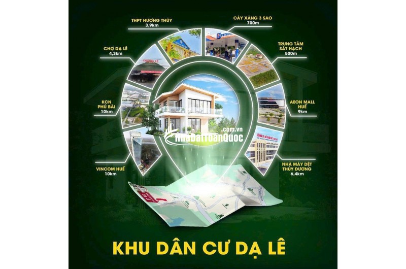 Mở bán khu phân lô 50 lô tại đường Dạ Lê chỉ bỏ ra 200tr là sở hữu ngay, Đã có sổ