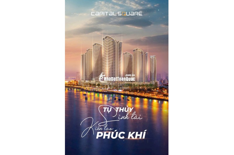 Sở hữu ngay căn hộ 2PN Capital Square để nhận quà tặng trị giá 80 triệu