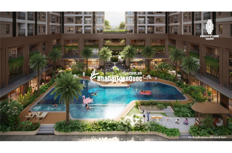MỞ BÁN CĂN HỘ HAPPY ONE SORA THỦ ĐỨC, NỘI THẤT CAO CẤP, 69M2, TỪ 3.2 TỶ. LH:0987225871.