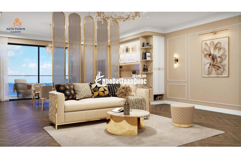 NEWTOWN DIAMOND – TÒA SAPPHIRE: NHẬN BOOKING GIỮ CHỖ CĂN HỘ BIỂN