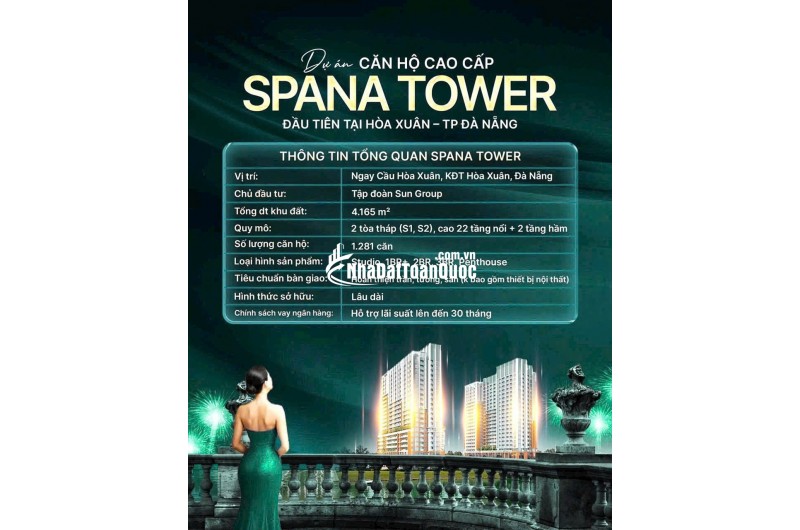 SPANA TOWER – SỞ HỮU CĂN HỘ CAO CẤP TẠI ĐÀ NẴNG CHỈ TỪ 2,8 TỶ