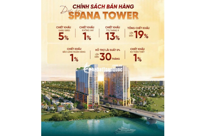 SPANA TOWER – SỞ HỮU CĂN HỘ CAO CẤP TẠI ĐÀ NẴNG CHỈ TỪ 2,8 TỶ