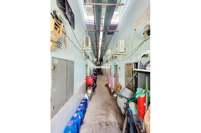 BĐS rộng đẹp, dòng tiền ~4% (300 triệu/năm) (20 p.Trọ + 2 Kiot) 225m2, 1 xẹt NTPhương, An Bình, 1p vô Thủ Đức