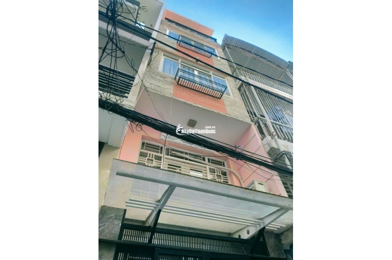 Bán Nhà 575/86 Nguyễn Đình Chiểu, Quận 3. DT: 3.2m*10m. CN: 29m2. 5 Tầng. Giá 9.9  tỷ