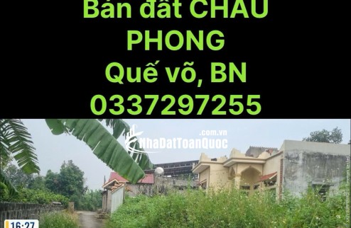 SIÊU HOT – ĐẤT GIÁ RẺ NHẤT CHÂU PHONG, QUẾ VÕ, BẮC NINH