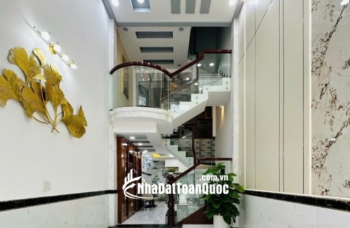 Chỉ 6 Tỷ có Ngay Nhà 5 Tầng 5PN 5WC Đường Xe Hơi Phan Huy Ích Tân Bình.