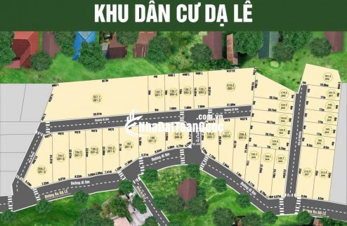 Mở bán khu phân lô 50 lô tại đường Dạ Lê chỉ bỏ ra 200tr là sở hữu ngay, Đã có sổ
