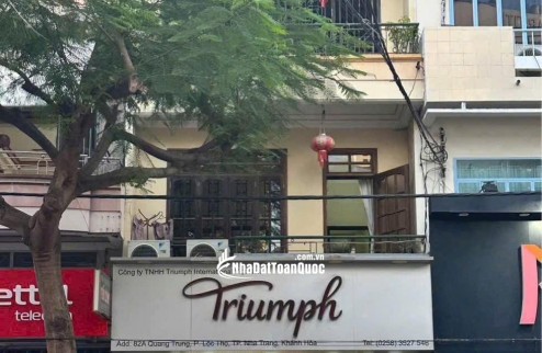 BÁN NHÀ 3 TẦNG MẶT TIỀN QUANG TRUNG – TRUNG TÂM NHA TRANG