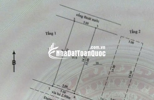  NHÀ 2 TẦNG – MẶT TIỀN NGUYỄN CAO – CÁCH BIỂN NGUYỄN TẤT THÀNH 100M 