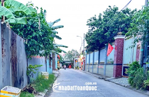ĐẤT MẶT TIỀN ĐÔNG THẠNH 3-2 HÓC MÔN  - VÀI BƯỚC RA MẶT TIỀN ĐẶNG THÚC VỊNH- 4x32M - 128M2- GIÁ CHỈ 4,5 TỶ