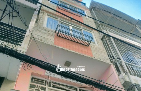 Bán Nhà 575/86 Nguyễn Đình Chiểu, Quận 3. DT: 3.2m*10m. CN: 29m2. 5 Tầng. Giá 9.9  tỷ