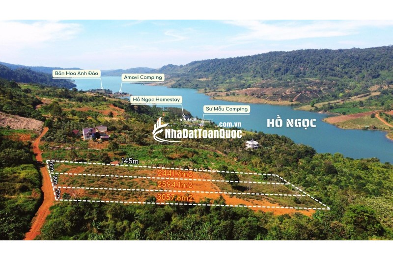 BÁN NHANH LÔ ĐẤT HỒ NGỌC – VIEW HỒ CỰC PHẨM, GIÁ CHỈ 3,5TR/M² 