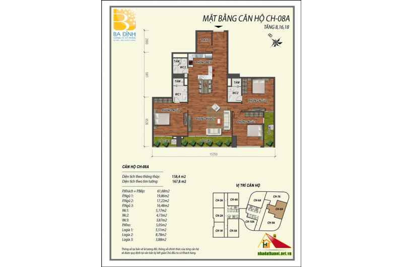 Chính chủ cần bán căn hộ chung cư cao cấp số 21 phố Lê Văn Lương, Thanh Xuân, Hà Nội