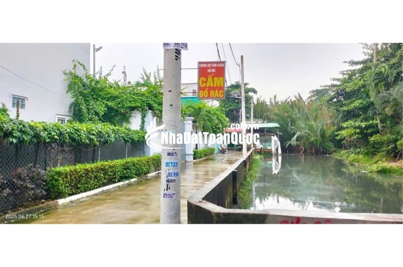 Bán nhà vườn 701m2 vuông vức siêu đẹp ở KDC Hiệp Bình Chánh Thủ Đức