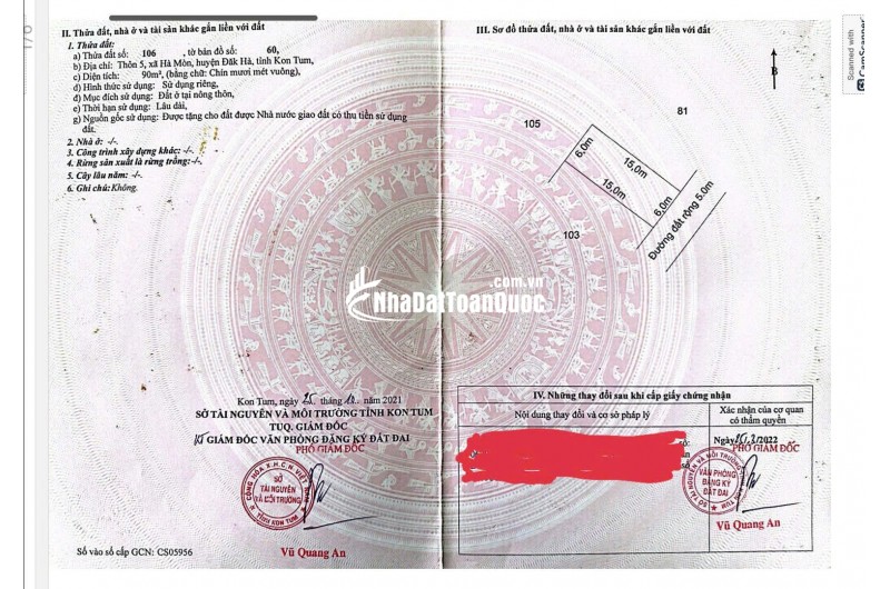  15 lô đất thổ cư giá chỉ 750tr/nền tại trung tâm Đắk Hà - Kon Tum 