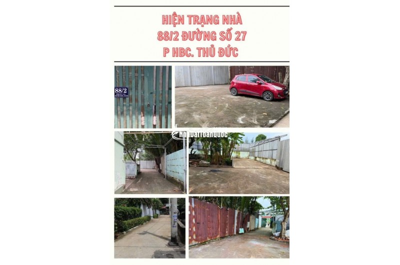 Bán nhà vườn 701m2 vuông vức siêu đẹp ở KDC Hiệp Bình Chánh Thủ Đức