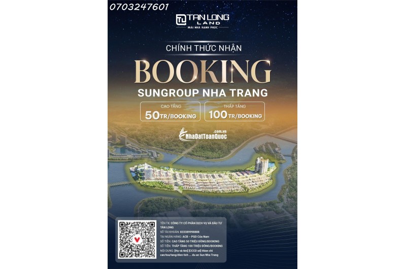 DỰ ÁN KHU ĐÔ THỊ HỖN HỢP TẠI NHA TRANG CHUẨN BỊ RA MẮT VỚI NHÀ ĐẦU TƯ ĐƯỢC MỆNH DANH ÔNG HOÀNG BẤT ĐỘNG SẢN NGHĨ DƯỠNG TẠI VIỆT NAM