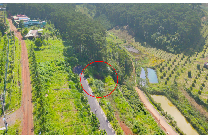 BÁN LÔ ĐẤT NỀN KHU NGHỈ DƯỠNG P2 BẢO LỘC, CÁCH NGÃ 5 ĐAMBRI 6 PHÚT ĐI XE