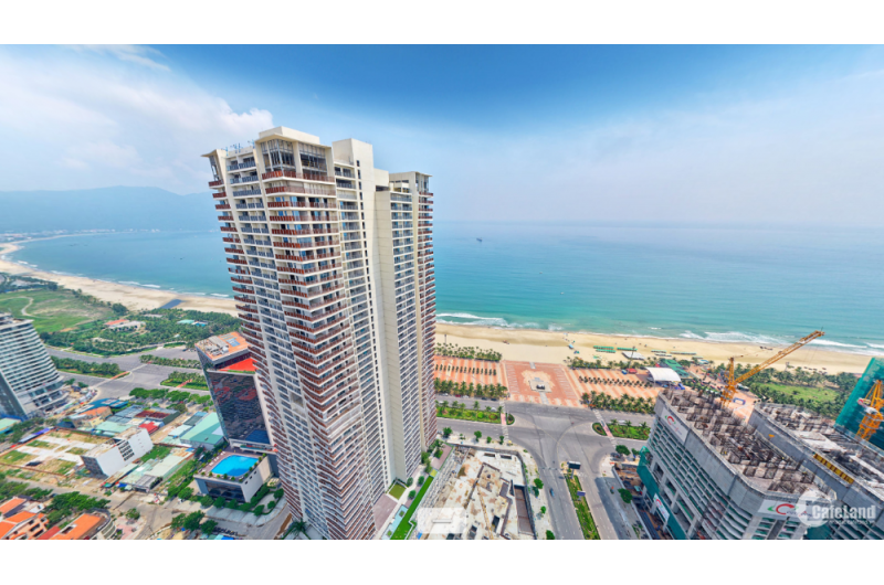 Căn hộ 5* trực diện biển Mỹ Khê Đà Nẵng, bàn giao luôn, full nội thất nhận nhà ngay chỉ với 2 tỷ 950