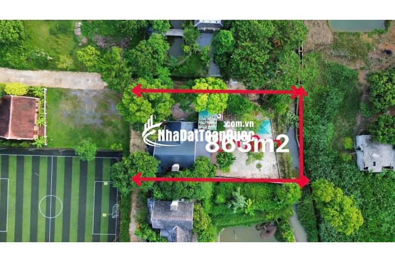 Bán gấp biệt thự 863m2 tại Yên Bài cách trung tâm Hà Nội 40 phút giá rẻ. MTG