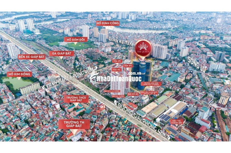 The Queen 360 Giải Phóng – dự án đáng sống nhất khu Thanh Xuân, hỗ trợ lãi suất 0%