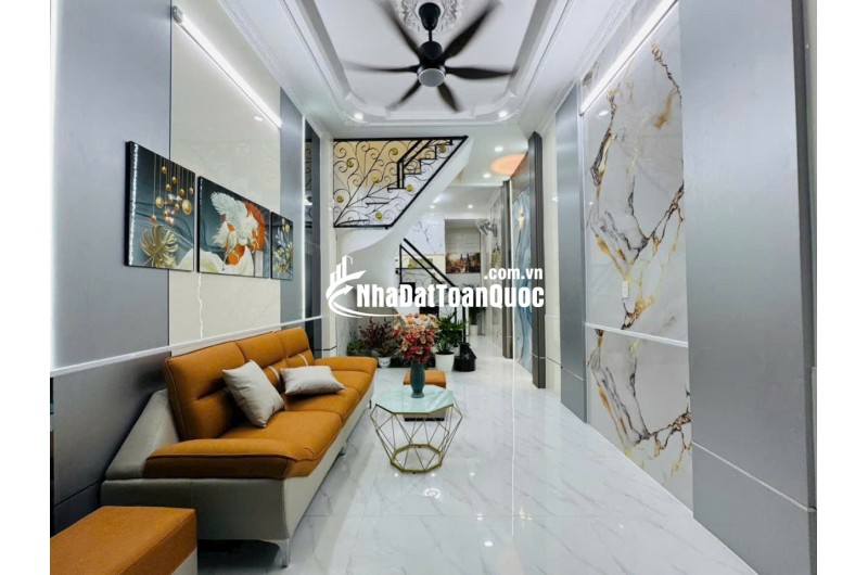 Bán nhà 4 tầng đường Phạm Văn Chiêu, P. 8, Q. Gò Vấp, DT 88m (4 x 22)m đường 6m, giá: 7 tỷ, ở ngay