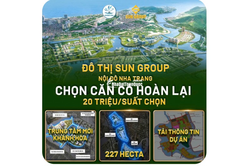 CHUẨN BỊ RA MÁT DỰ ÁN SUNGROUP TẠI NHA TRANG