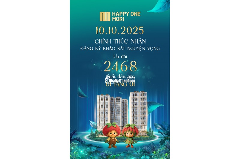 Căn hộ Happy One Mori Lái Thiêu 14 Thuận An